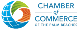 A logo for the chamber of commerce of the pacific.